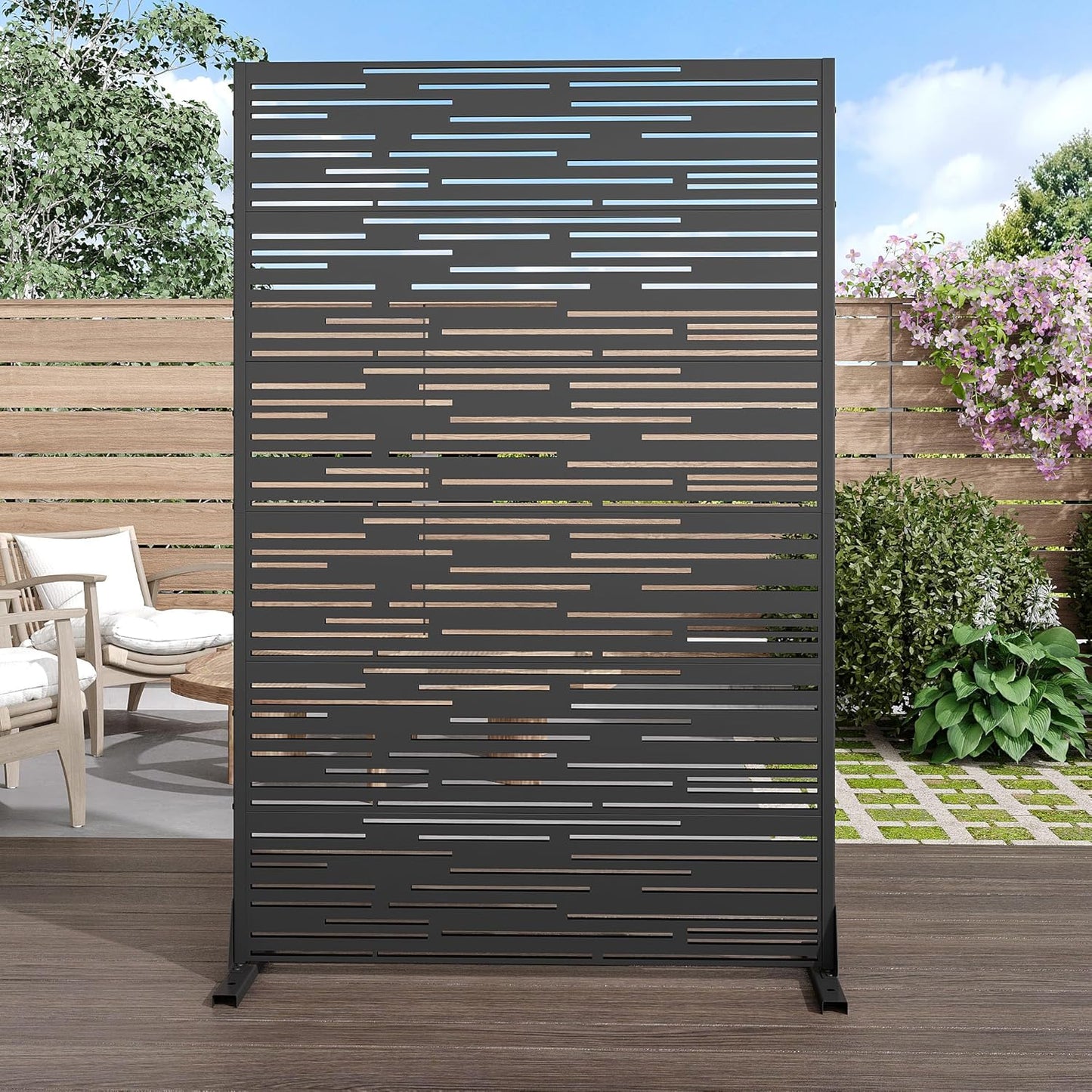 Casaphoria Metal Privacy Screen Outdoor for Elegant Spaces