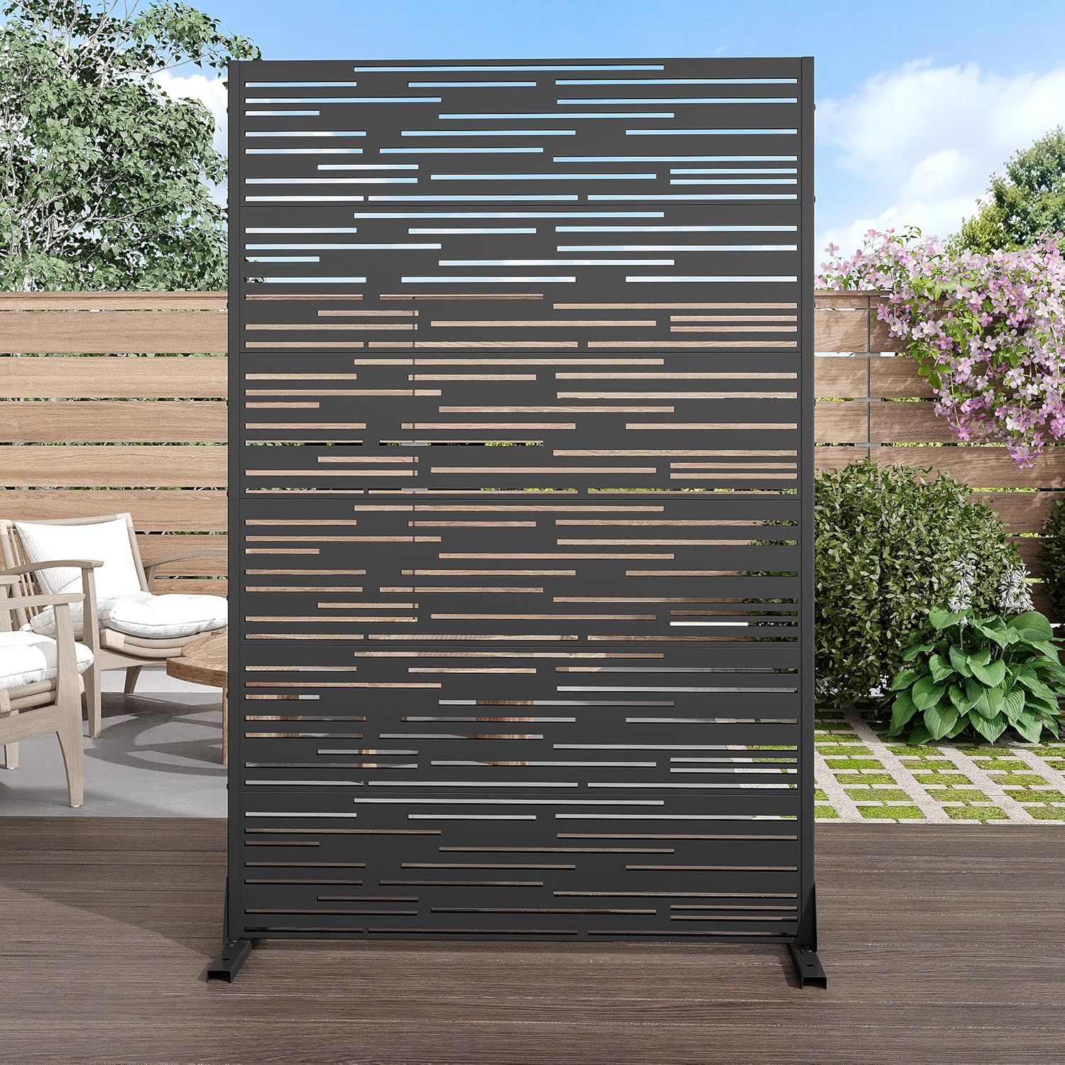 Casaphoria Metal Privacy Screen Outdoor for Elegant Spaces