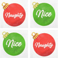 100pcs Naughty or Nice Christmas Napkins | AimFun