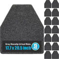 Nuanchu Nonslip Floor Mats - 15 Pack Urinal Pads for Restrooms