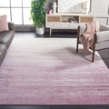 Adirondack 9 ft x 12 ft Area Rug - Modern Ombre Cream & Purple