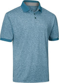 Mio Marino Golf Polo Shirts for Men - Ultra-Thin Dry Fit Comfort