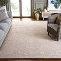 Handmade Wool Blend Area Rug 9x12 for Living Room & Bedroom