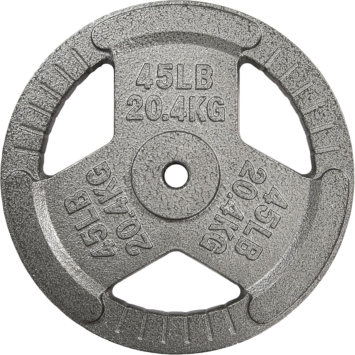 Cast Iron 1-Inch Standard Weight Plate for Strength Training