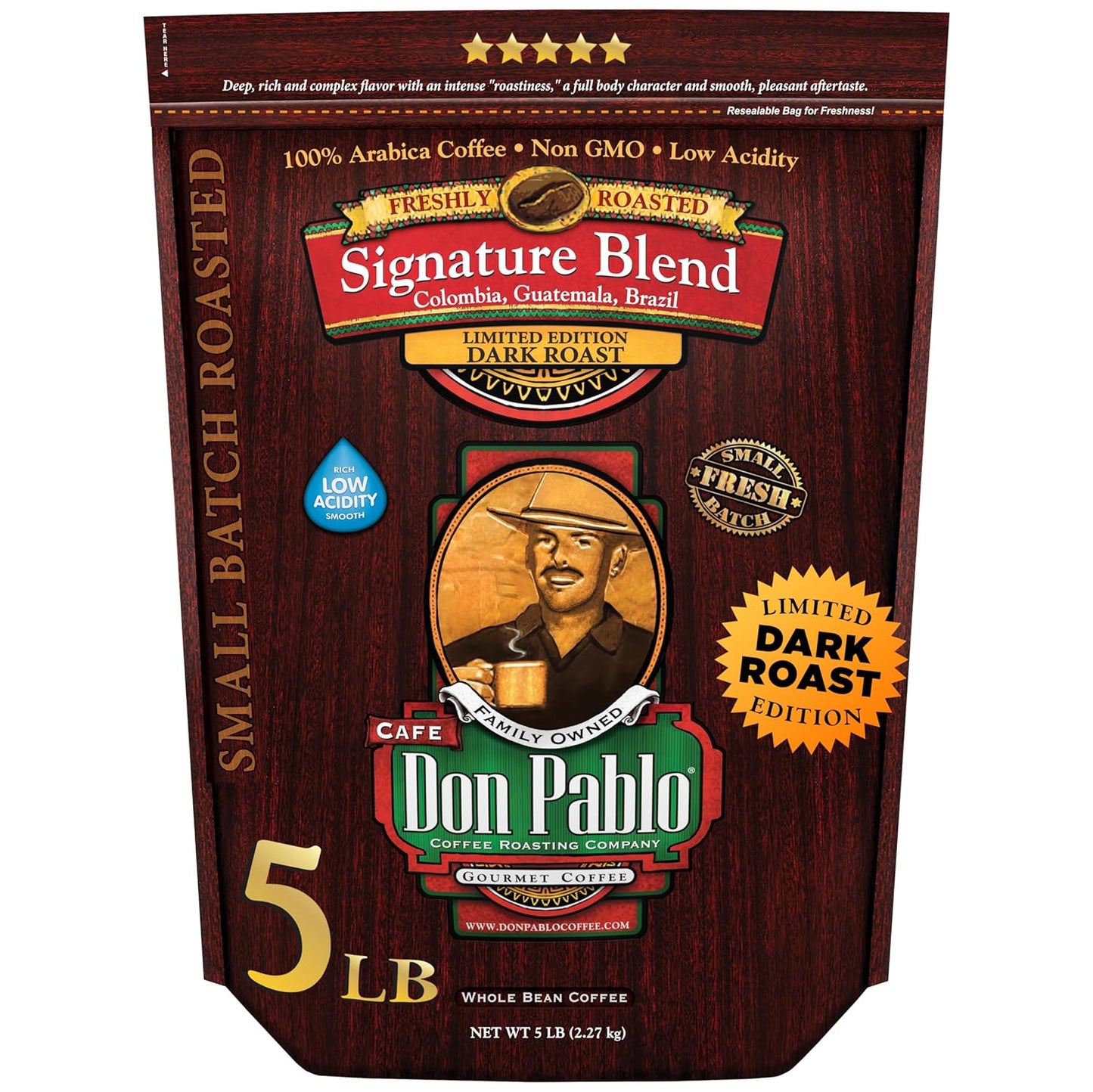 Don Pablo Signature Blend Dark Roast Coffee - Limited Edition