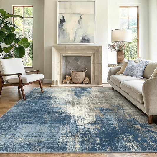 GENIMO Washable Area Rugs for Living Room and Bedroom Comfort