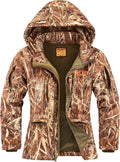Womens Hunting Jacket - Ultra-Quiet Water Resistant Camo Jacket
