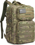 Military Tactical Backpack for Men Waterproof Daypack - Tough 25-45L