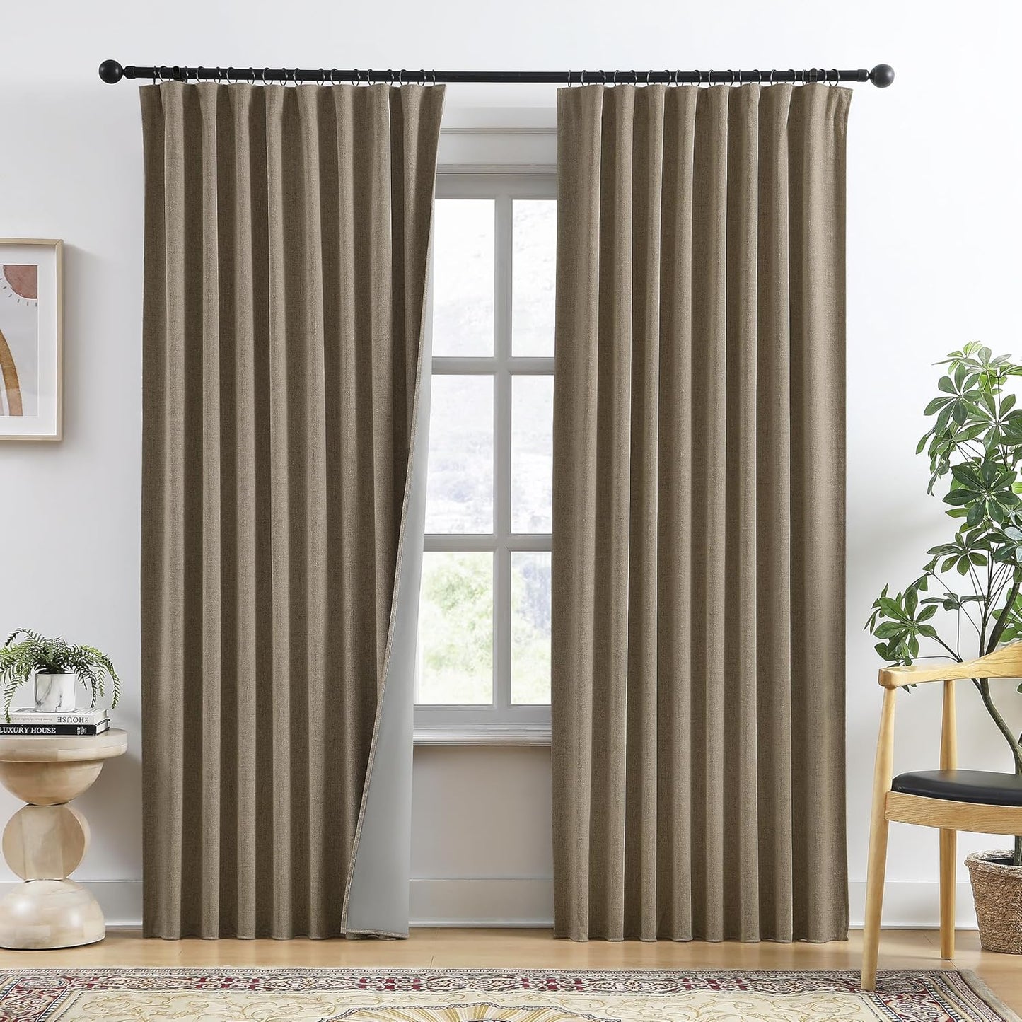94 Inch Long Blackout Curtains Set for Stylish Home Decor