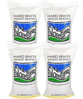 Hard White Wheat Wheat Berries 100 lbs - Desiccant Free, Sproutable