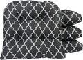 Klear Vu Gripper Non-Slip 15in x 15in Chair Cushions Set of 4