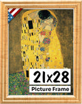 Antique Gold 21x28 Picture Frame.75 in Wide - Vintage Wall Frame