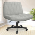 Criss Cross Chair with Wheels - Wide, Adjustable Seat for Home Office