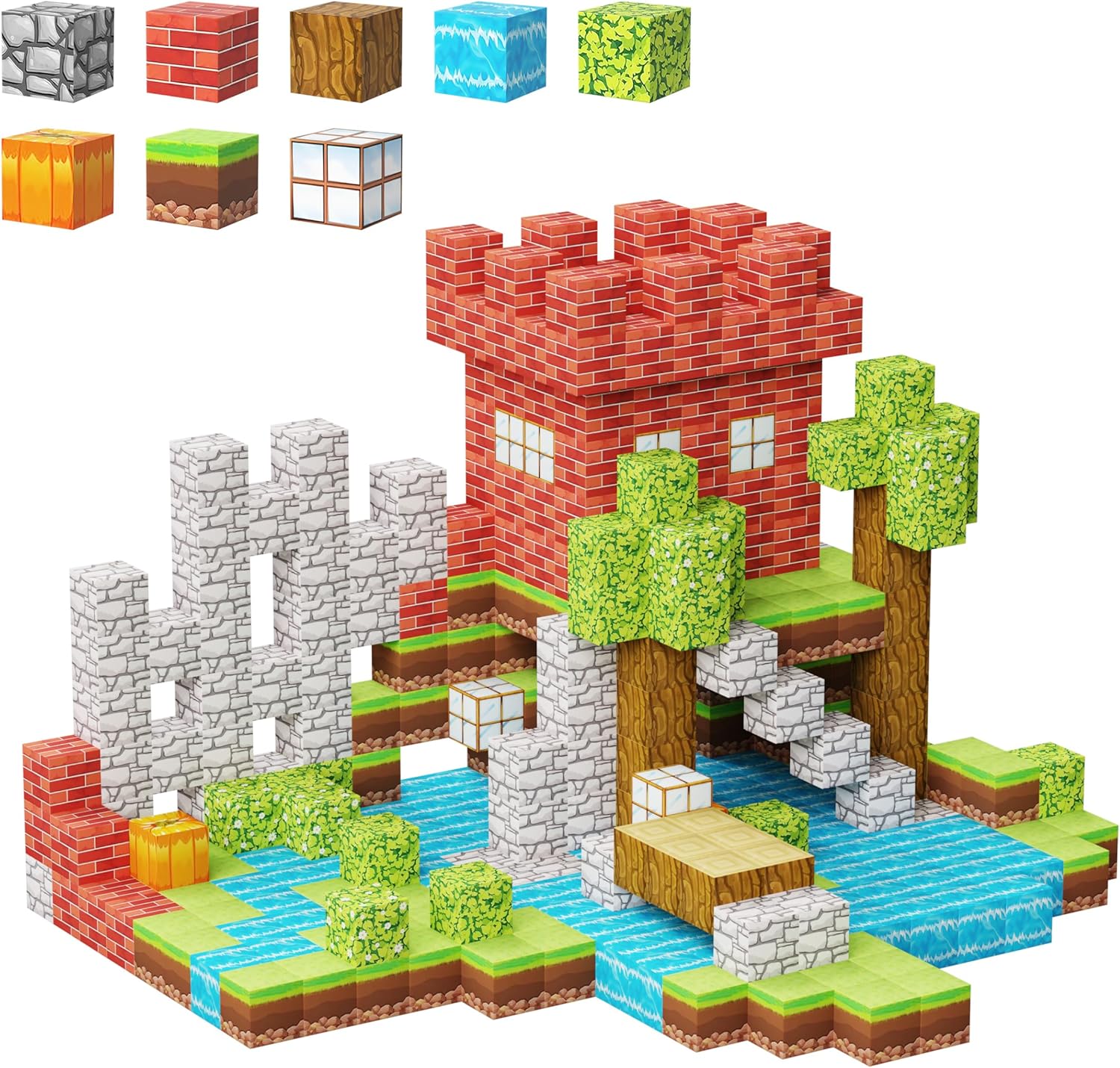 Creative Magnetic Blocks for Interactive Learning