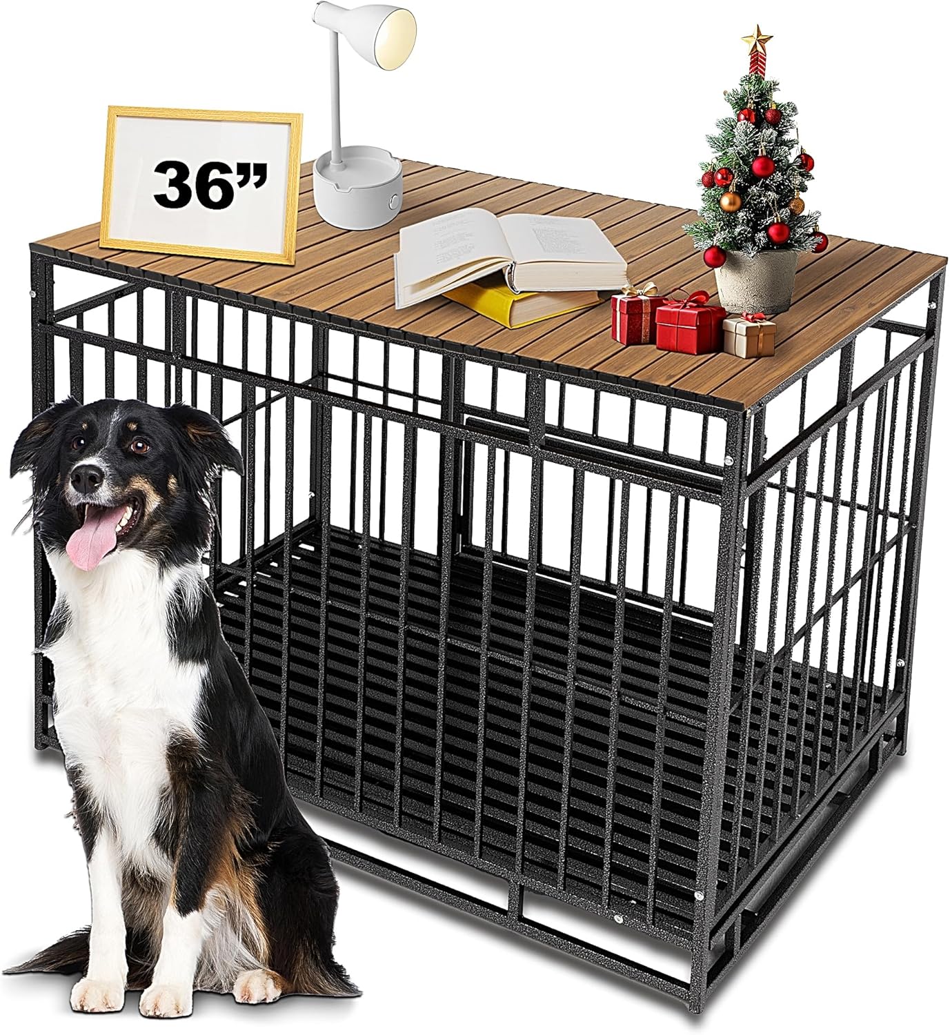 Dog Crate Topper with Magnets for 36 Inch Crate - Durable Design