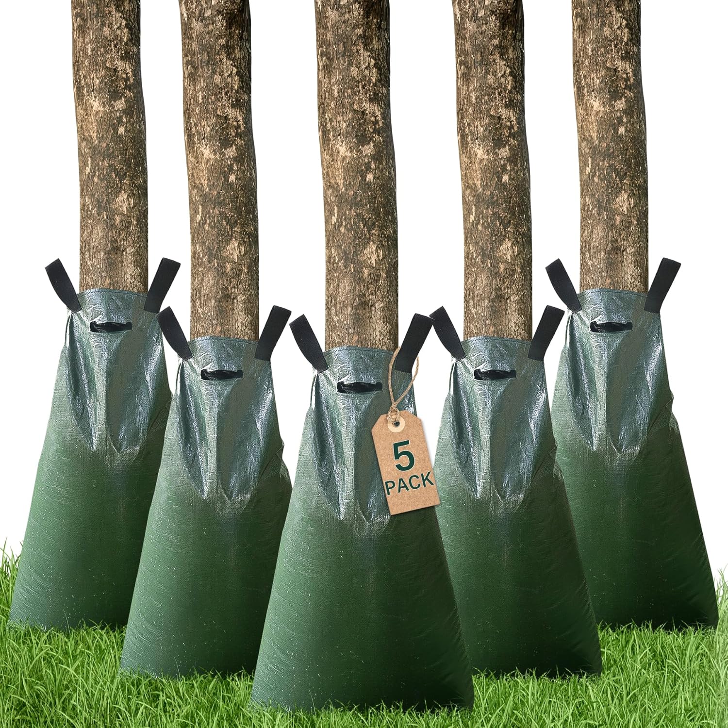 20 Gallon Tree Watering Bags for Deep Root Targeting and Durability