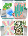 FlowArt Activity Pad 4-Pack - Guided Art Meditations for Calm