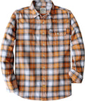 Mens Flannel Shirts for Men Long Sleeve Button Down - Soft Cotton Warm