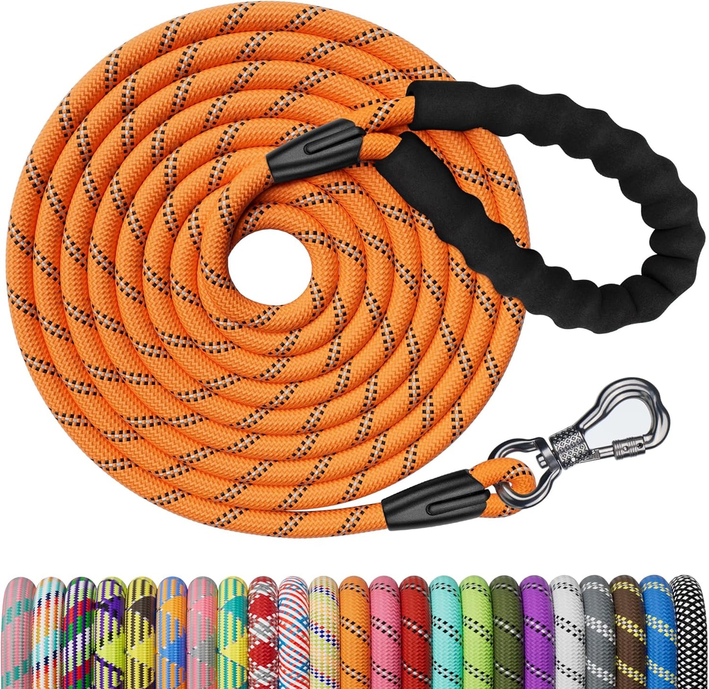 NTR 100FT Leash for Large Breed Dog with Lockable Hook