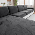 Couch Covers for Sectional Sofa L Chaise Cover - Durable, Stretch Fit