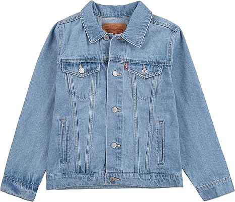 Levi's Boys' Denim Trucker Jacket for Stylish Young Trendsetters
