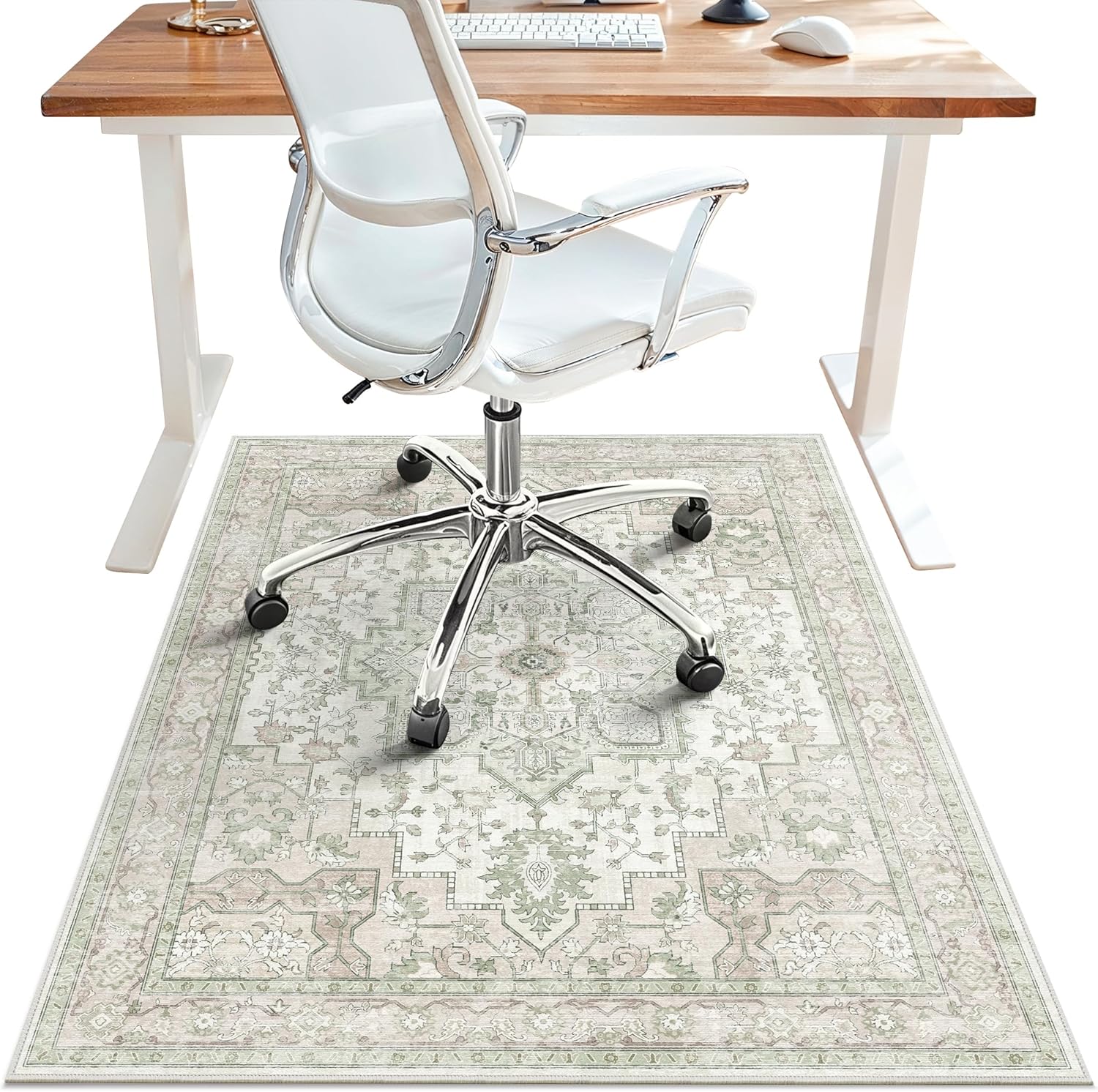 48x60 Office Chair Mat for Hardwood Floors, Non-Slip Design