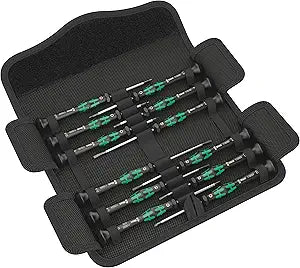 Wera Kraftform Micro-Set/12 Sb 1 Screwdriver Set for Precision Work