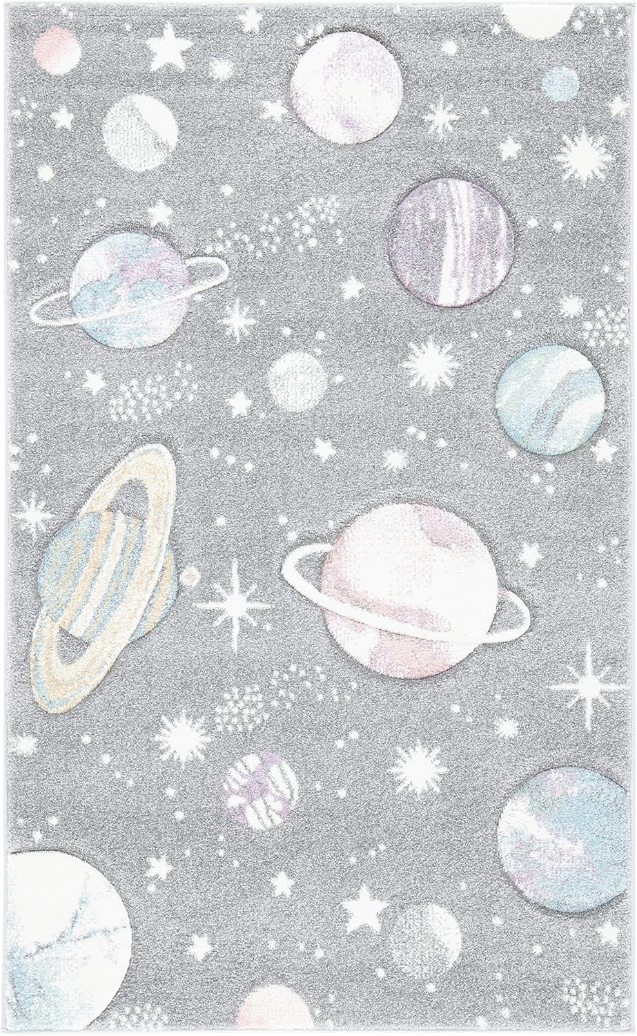 SAFAVIEH Carousel Kids Collection Accent Rug for Playroom & Nursery