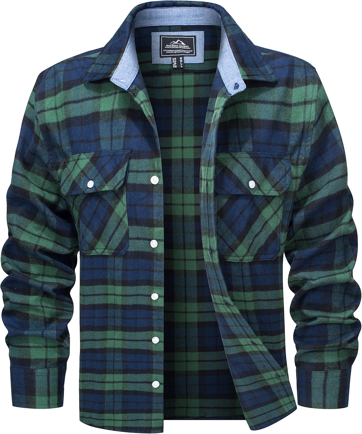 MAGCOMSEN Men's Flannel Shirts for Casual Fashion and Comfort