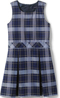 Lands' End Girls Uniform Plaid Jumper - Comfortable, Easy-Care Fit