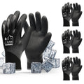 Waterproof Gloves Bulk Pack 3 Pairs for Men and Women - Extreme Cold