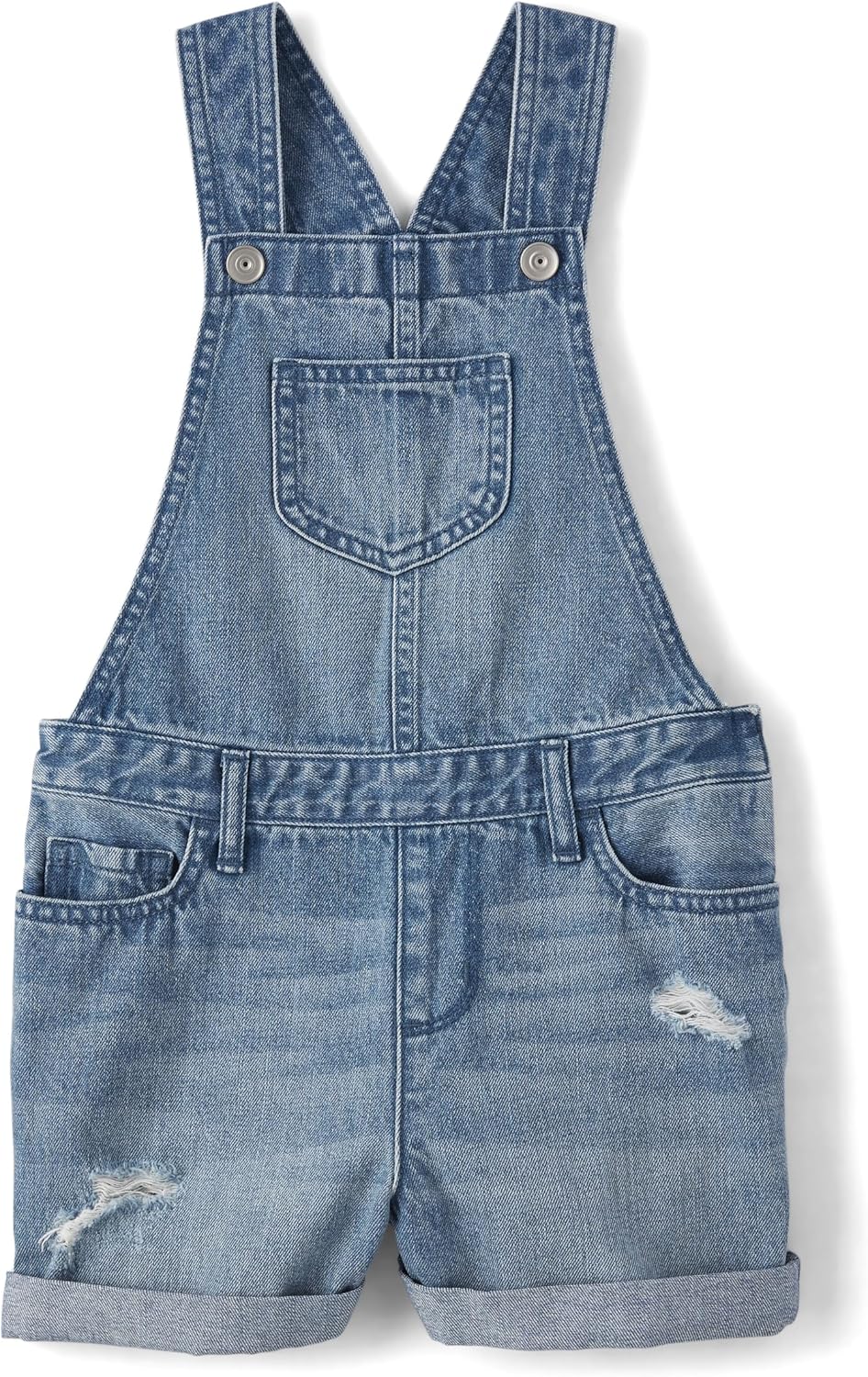Children'S Place Girls Denim Shortall Overalls for Stylish Fun
