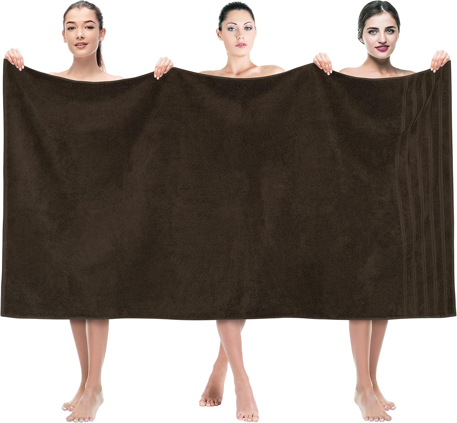 Oversized Luxury Bath Towels 35x70 in 100% Cotton for Comfort