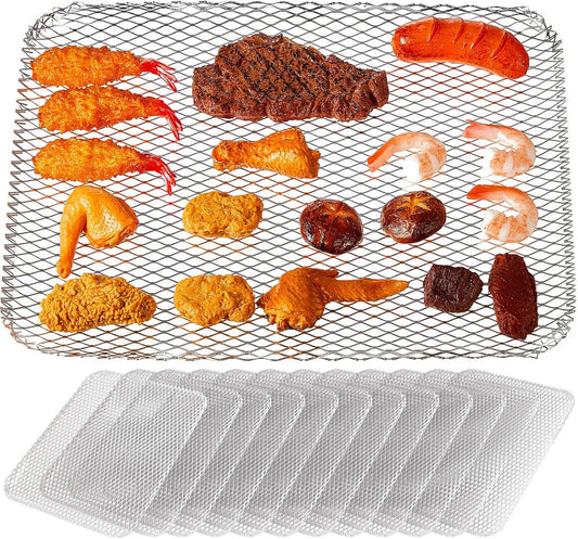 Mifoci 20 Pcs Disposable Grill Topper for BBQ and Camping