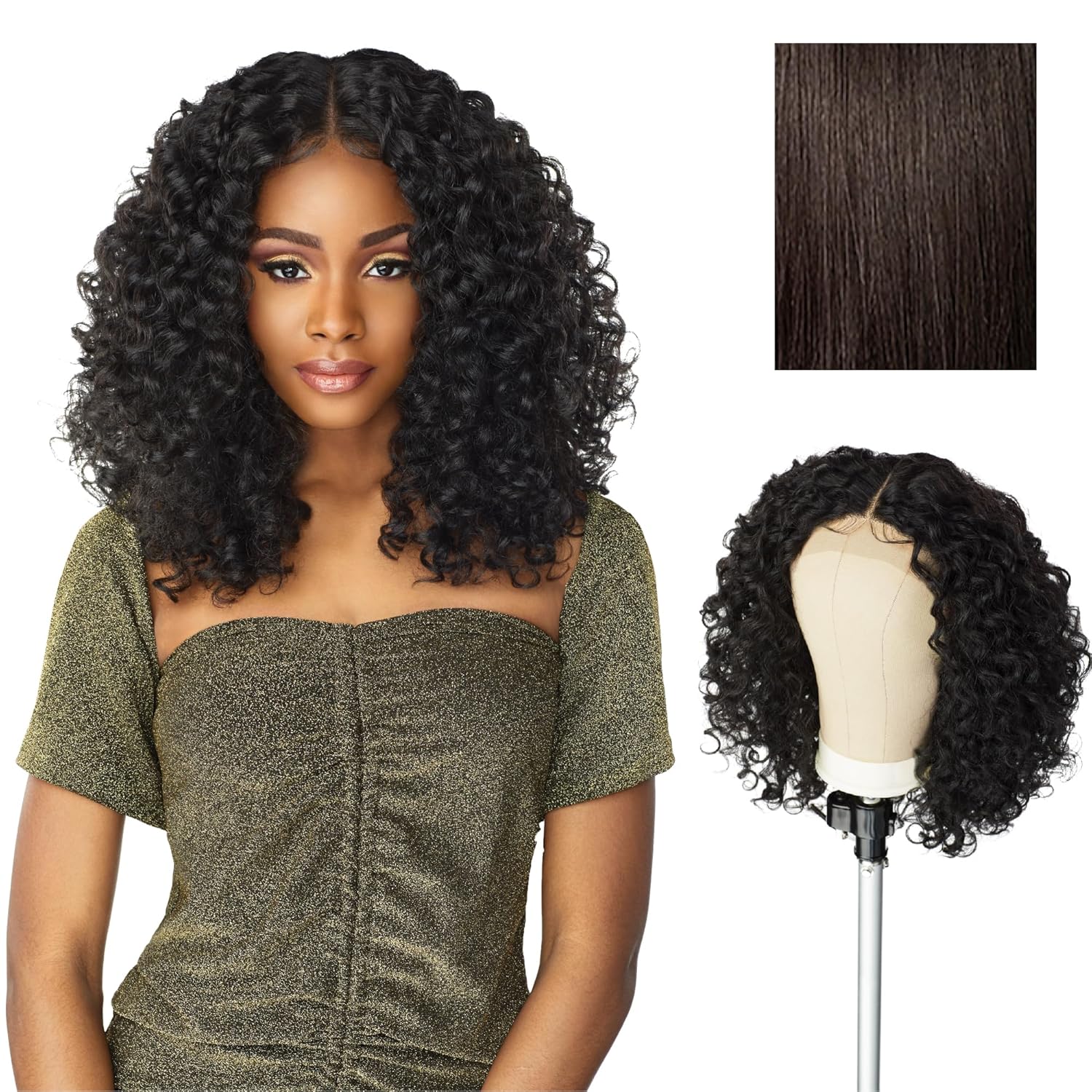 Sensationnel Butta Lace Wigs Unit 5 Extra Wide Deep Parting