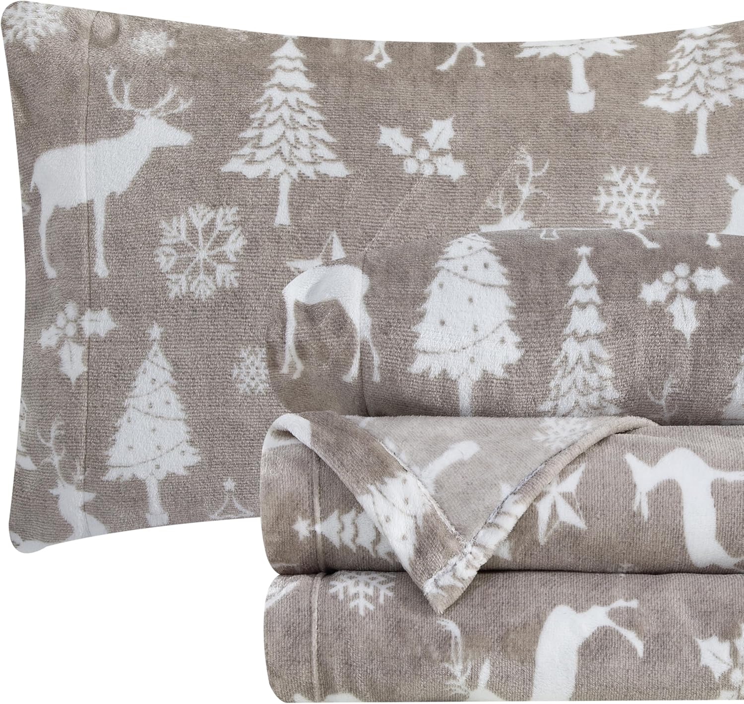 Luxuriously Soft Velvet Flannel Sheet Set for Cozy Comfort