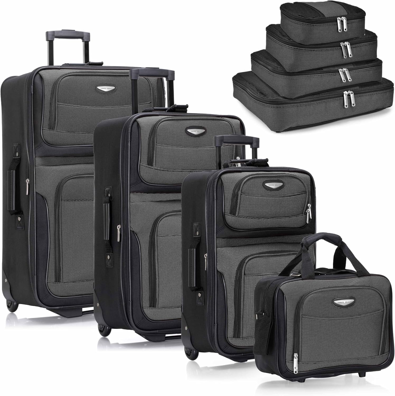 Travel Select Amsterdam 8-Piece Luggage Set for Travelers