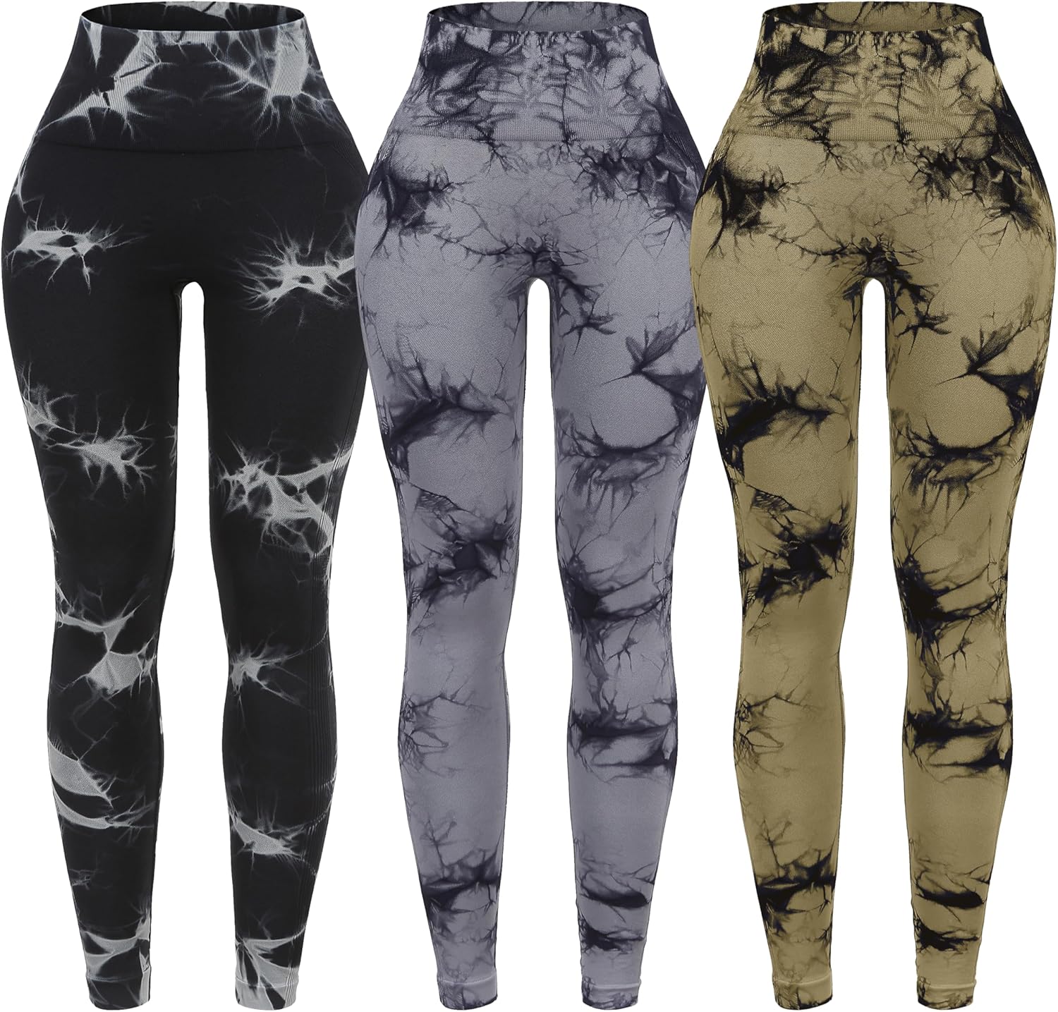 OVESPORT Tie Dye Seamless High Waisted Workout Leggings Review