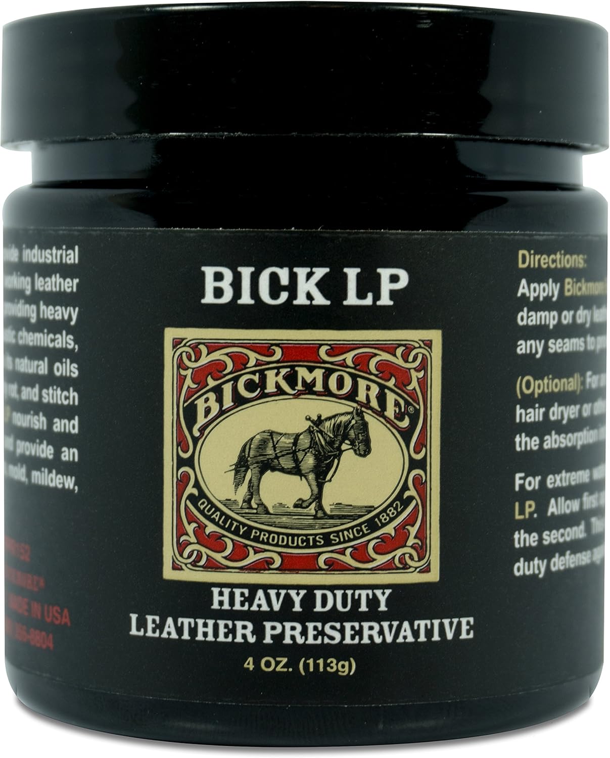 USA-Made Leather Restorer Balm - Repair, Protect, Soften