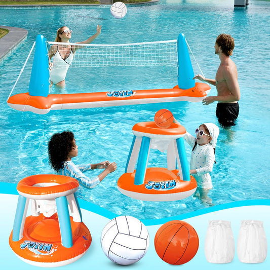 JOYIN XL Inflatable Pool Float Set for Ultimate Summer Fun