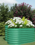 Raised Garden Beds 4x2x2 ft 2 Pack - Durable Galvanized Planters