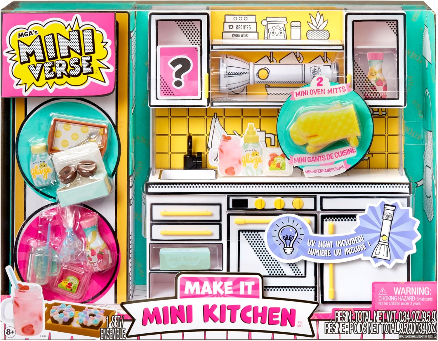 MGA's Miniverse Make It Mini Kitchen Playset for Creative Fun