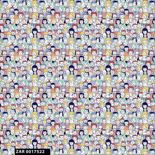 100% Combed Cotton Printed Fabric for Quilts and Crafts