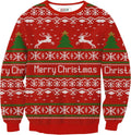 Cheerful Arvilhill Men's Sweatshirt for an Ugly Christmas Party