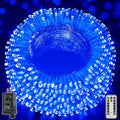 Blue Outdoor Christmas Lights String 262ft - Long 800LED