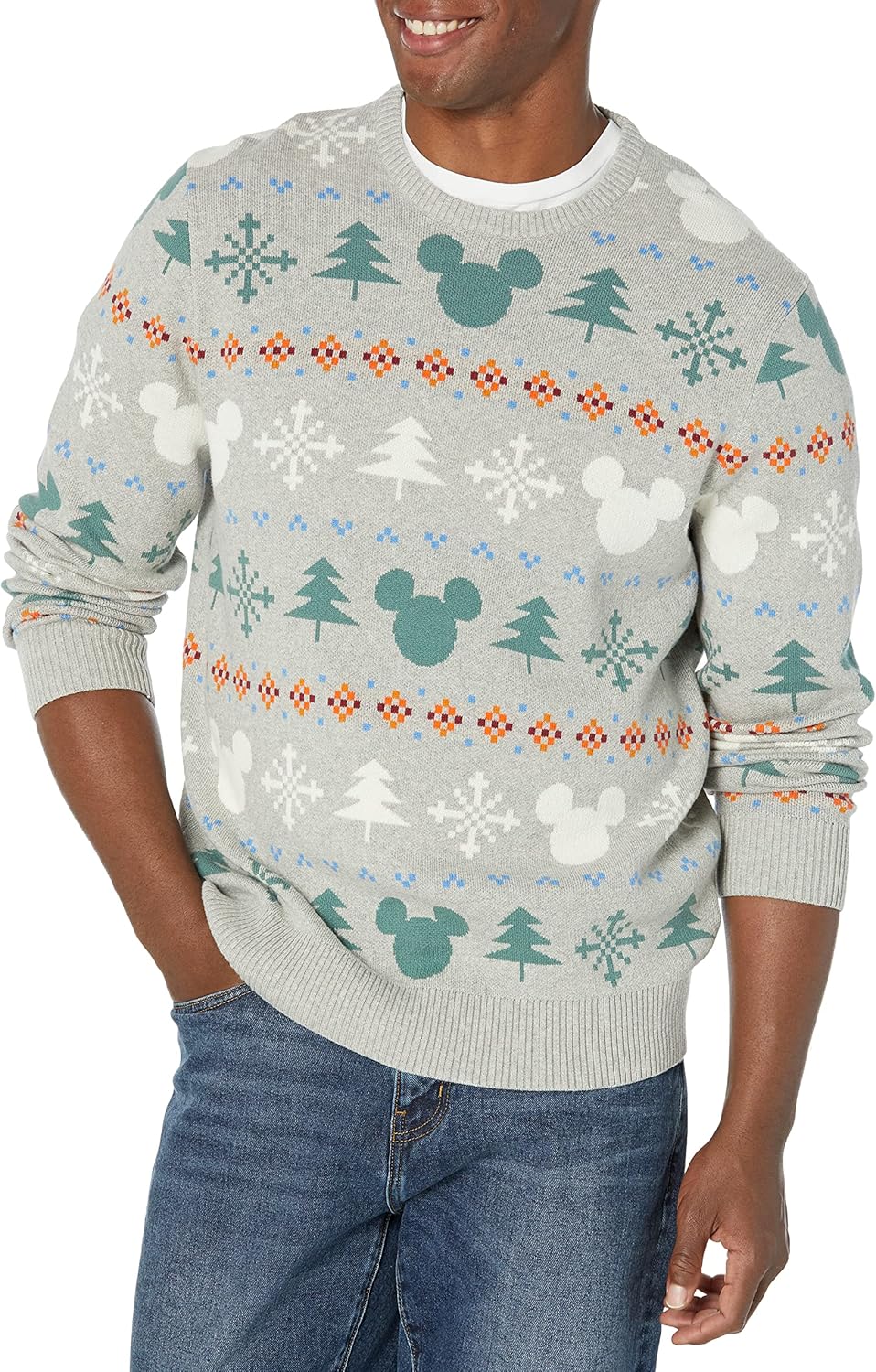 Marvel and Star Wars Men's Crew Sweaters for Everyday Style