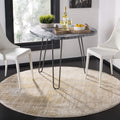 SAFAVIEH Adirondack 6 ft Round Area Rug - Durable Modern Abstract