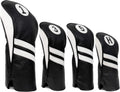 ProActive Sports Vintage Golf Club Head Covers - Classic Leather Look