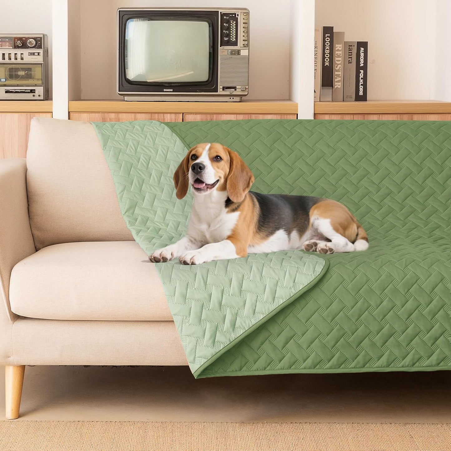 gogobunny Waterproof Dog Blanket for Pets and Furniture Protection