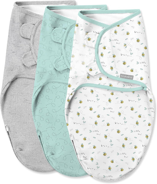 SwaddleMe Easy Change Baby Swaddle for Comfort and Security